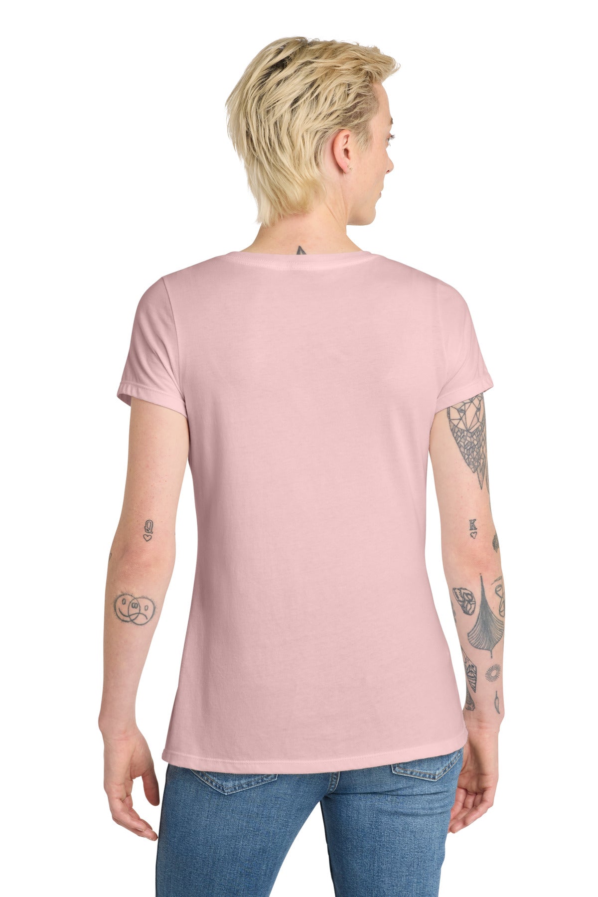 District  Women's Very Important Tee  V-Neck - Dusty Lavender