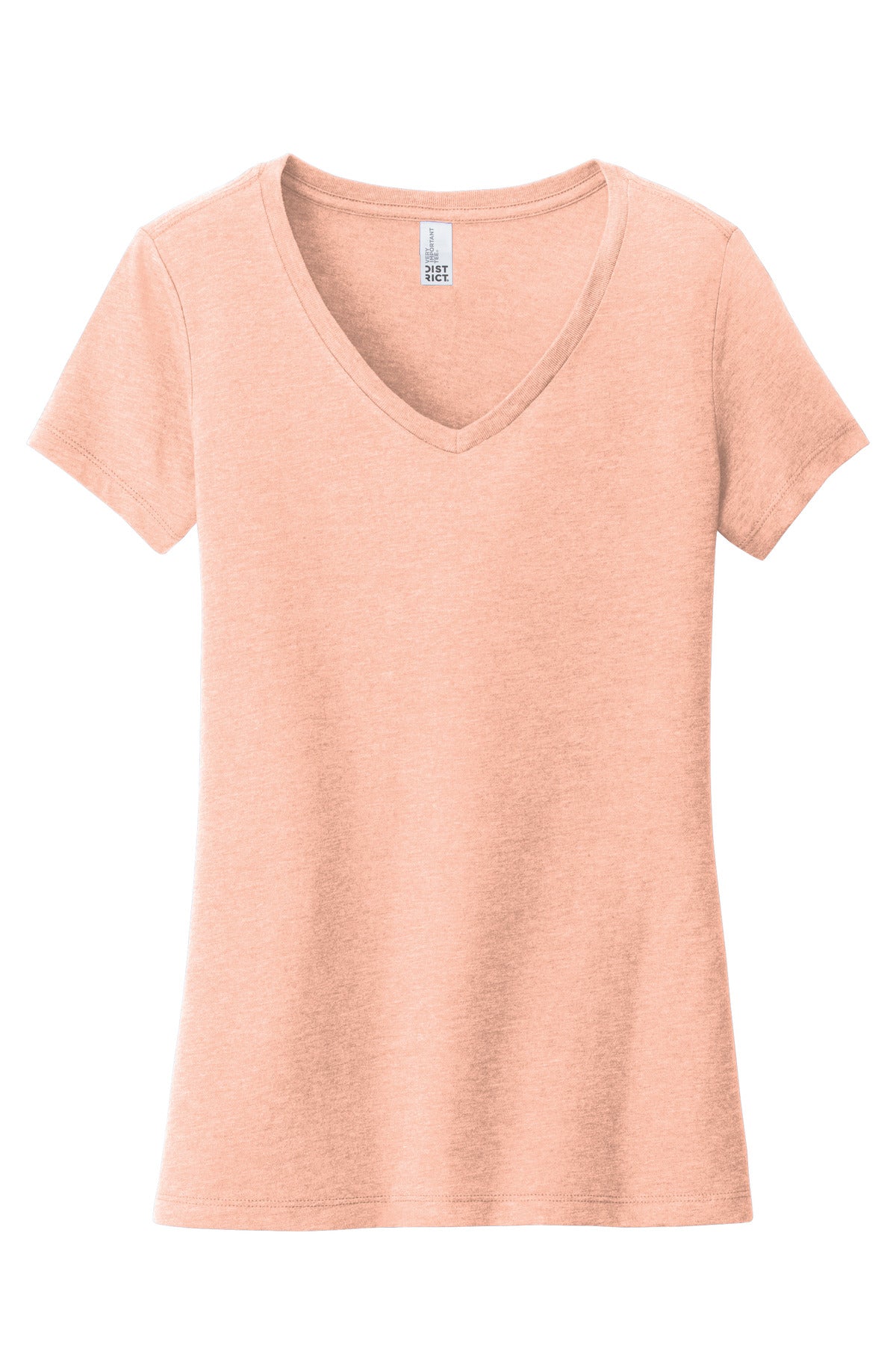 District  Women's Very Important Tee  V-Neck - Dusty Peach