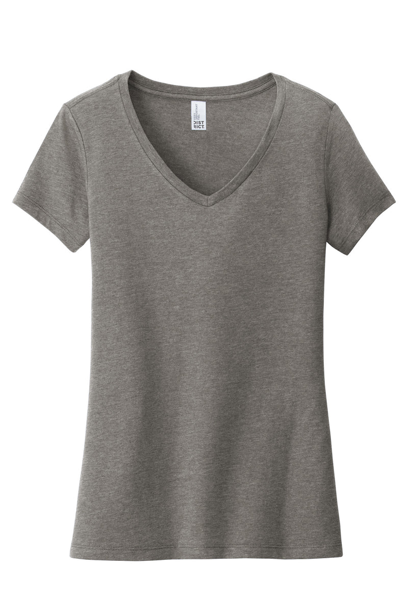 District  Women's Very Important Tee  V-Neck - Grey Frost