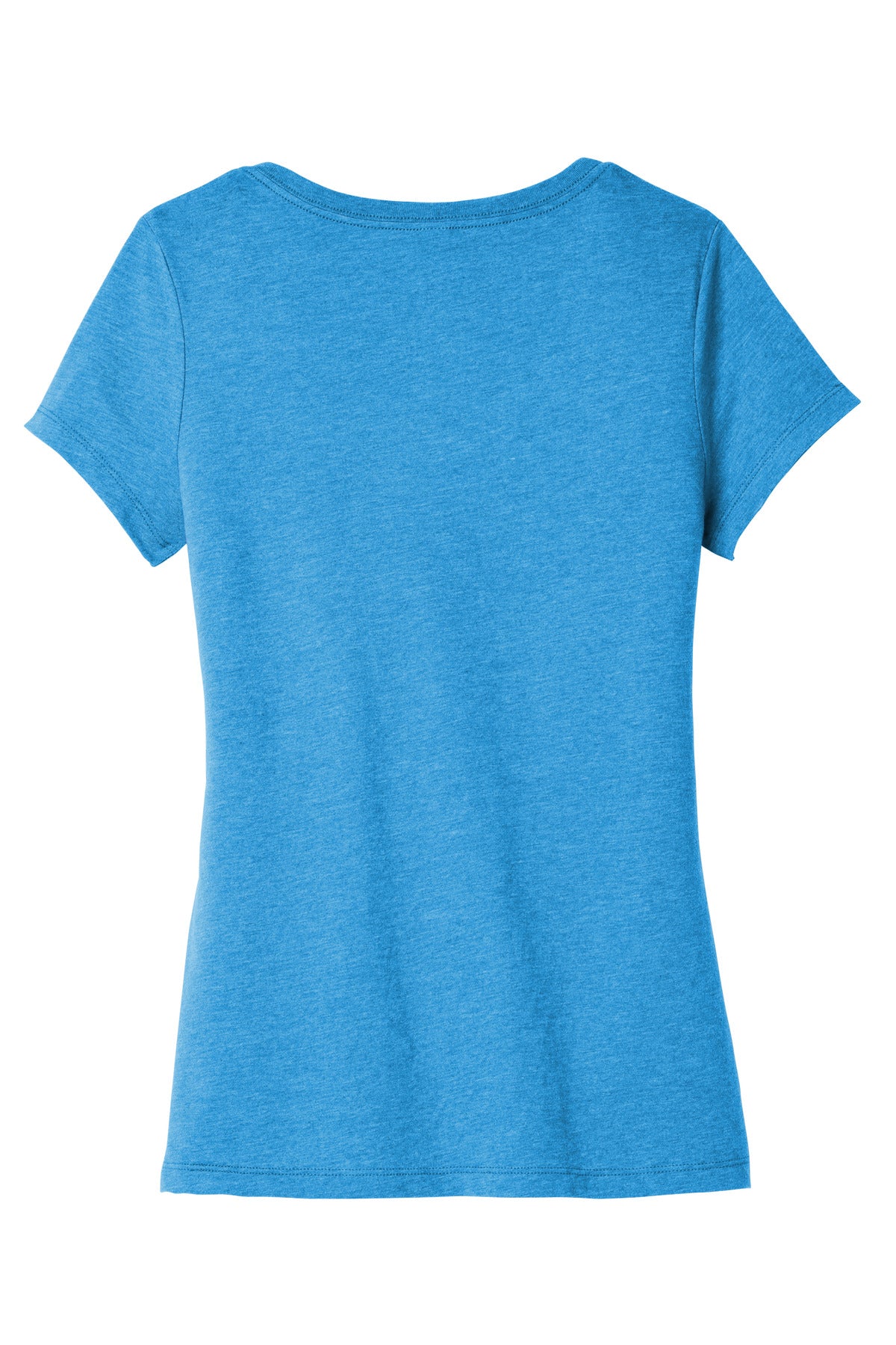 District  Women's Very Important Tee  V-Neck - Heathered Bright Turquoise