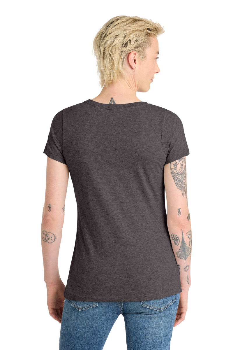 District  Women's Very Important Tee  V-Neck - Heathered Charcoal