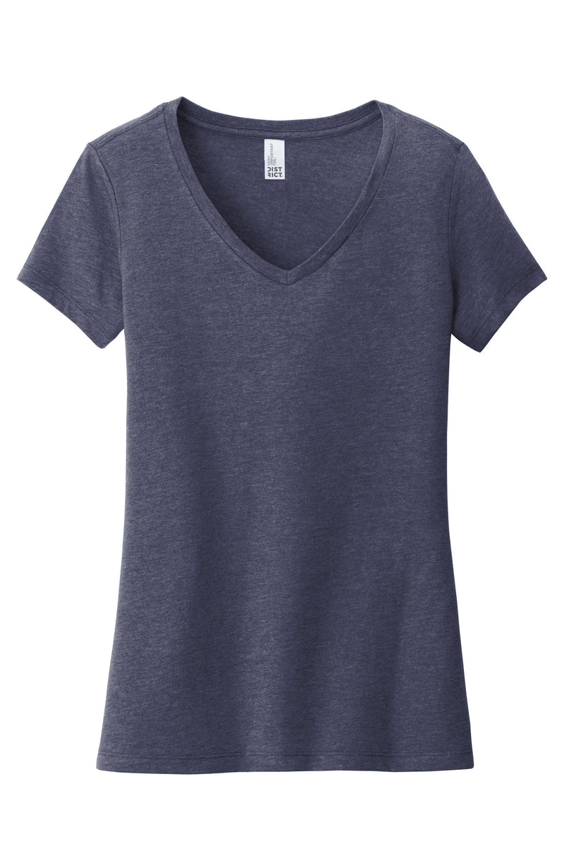 District  Women's Very Important Tee  V-Neck - Heathered Navy
