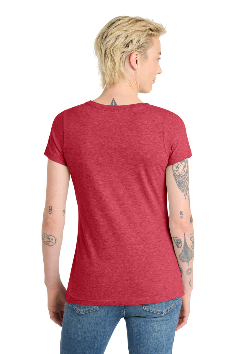 District  Women's Very Important Tee  V-Neck - Heathered Red