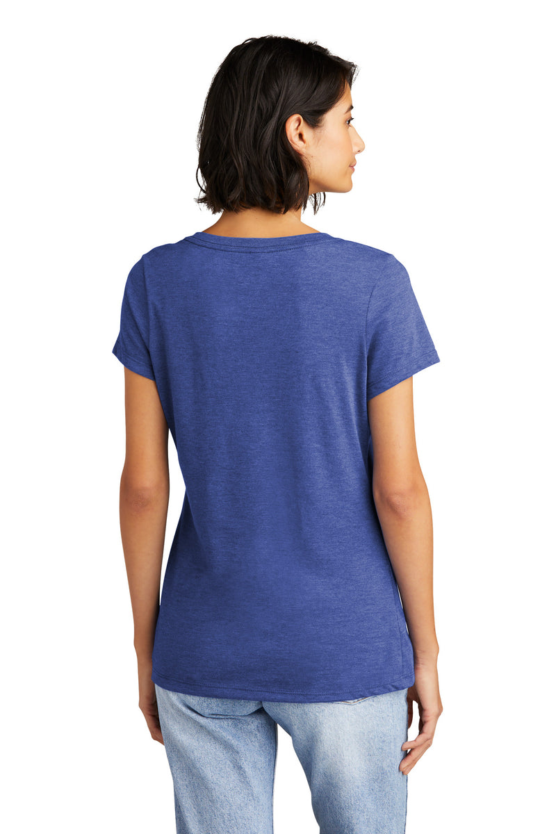 District  Women's Very Important Tee  V-Neck - Royal Frost