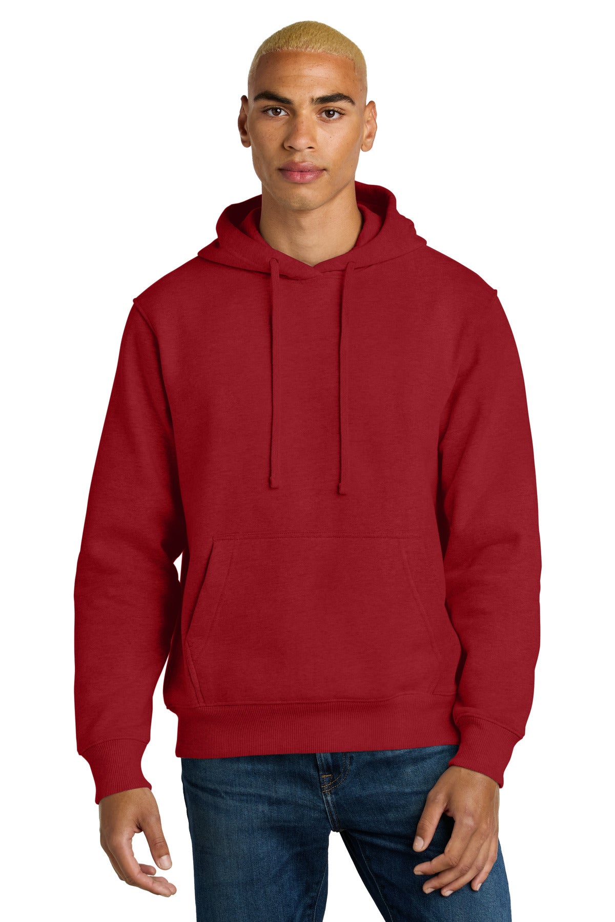 District V.I.T. Super Heavyweight Fleece Hoodie - Classic Red