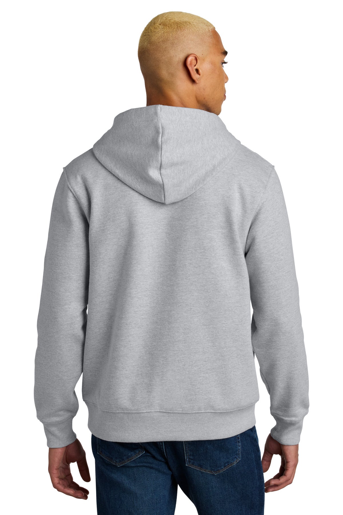 District V.I.T. Super Heavyweight Fleece Hoodie - Light Heather Grey