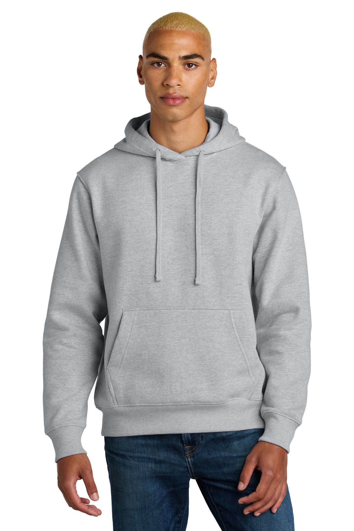 District V.I.T. Super Heavyweight Fleece Hoodie - Light Heather Grey