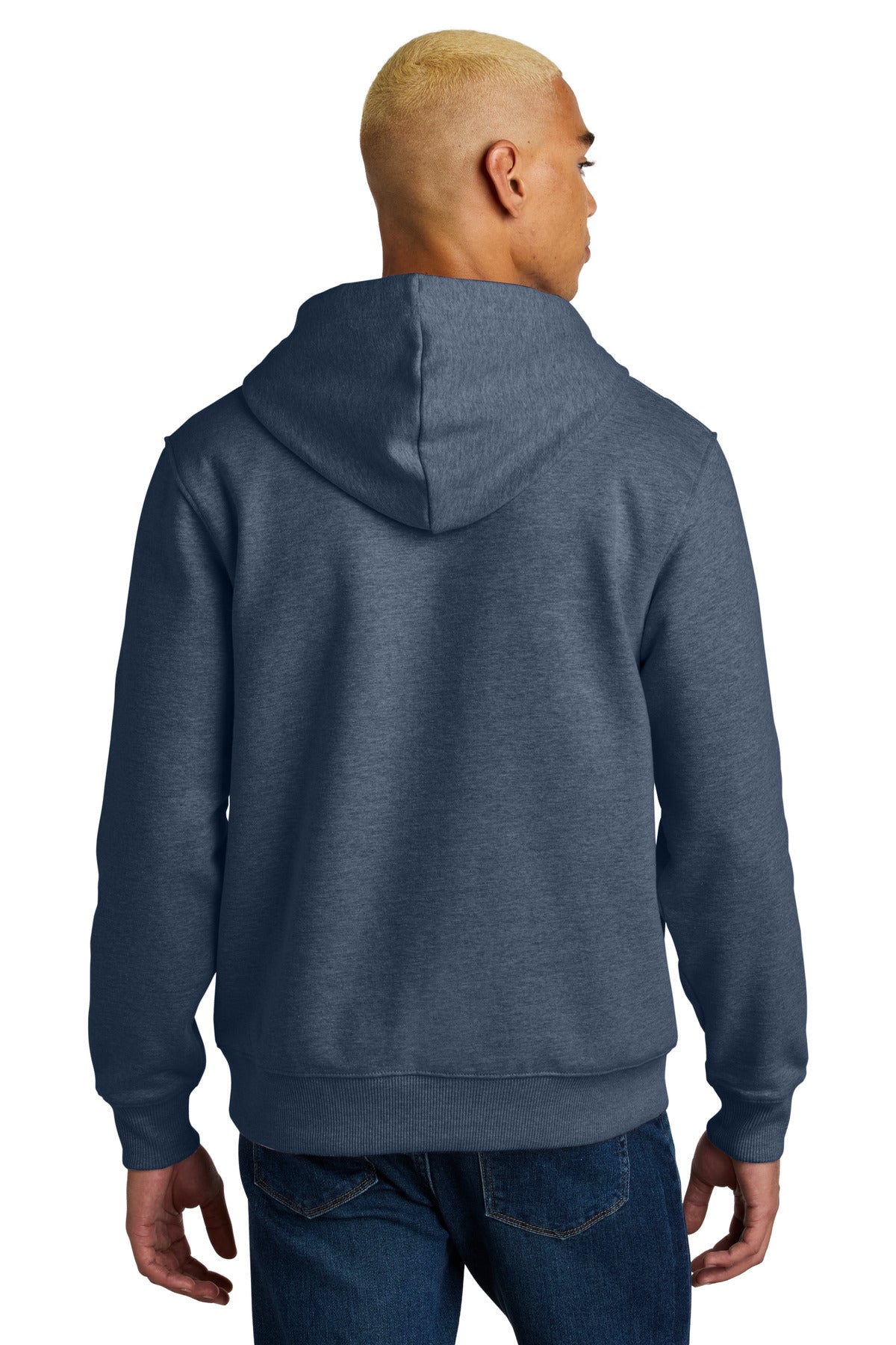 District V.I.T. Super Heavyweight Fleece Hoodie - Navy Heather