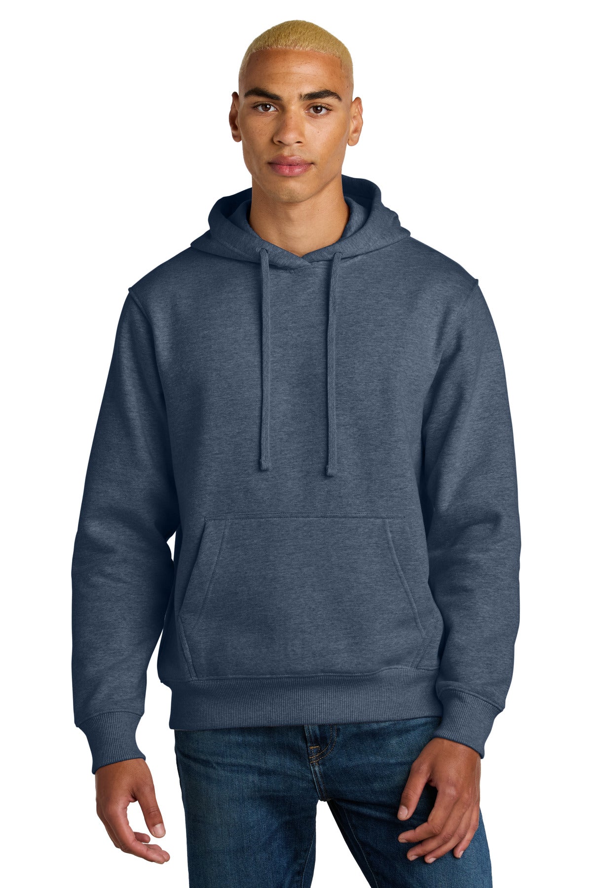District V.I.T. Super Heavyweight Fleece Hoodie - Navy Heather