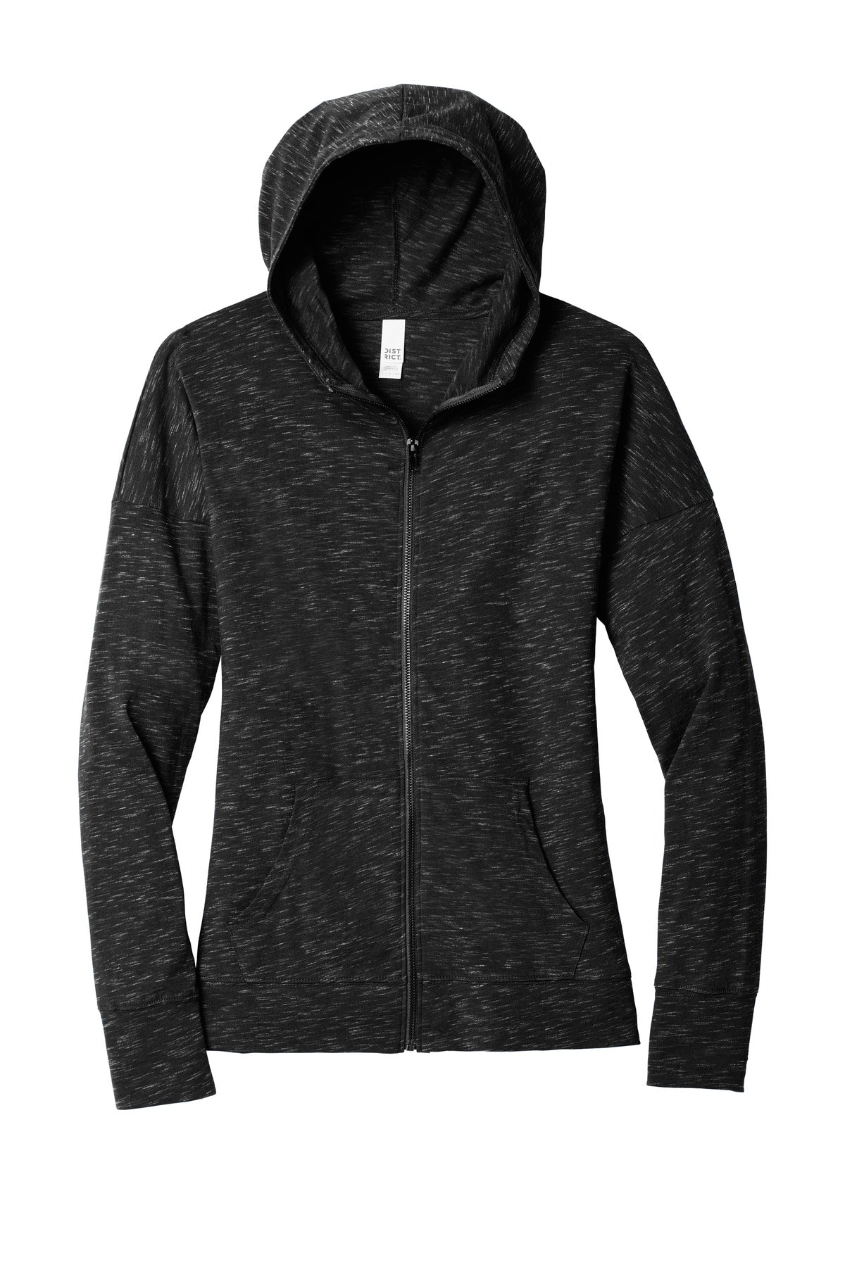 District  Women's Medal Full-Zip Hoodie - Black