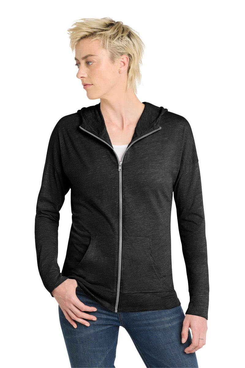 District  Women's Medal Full-Zip Hoodie - Black