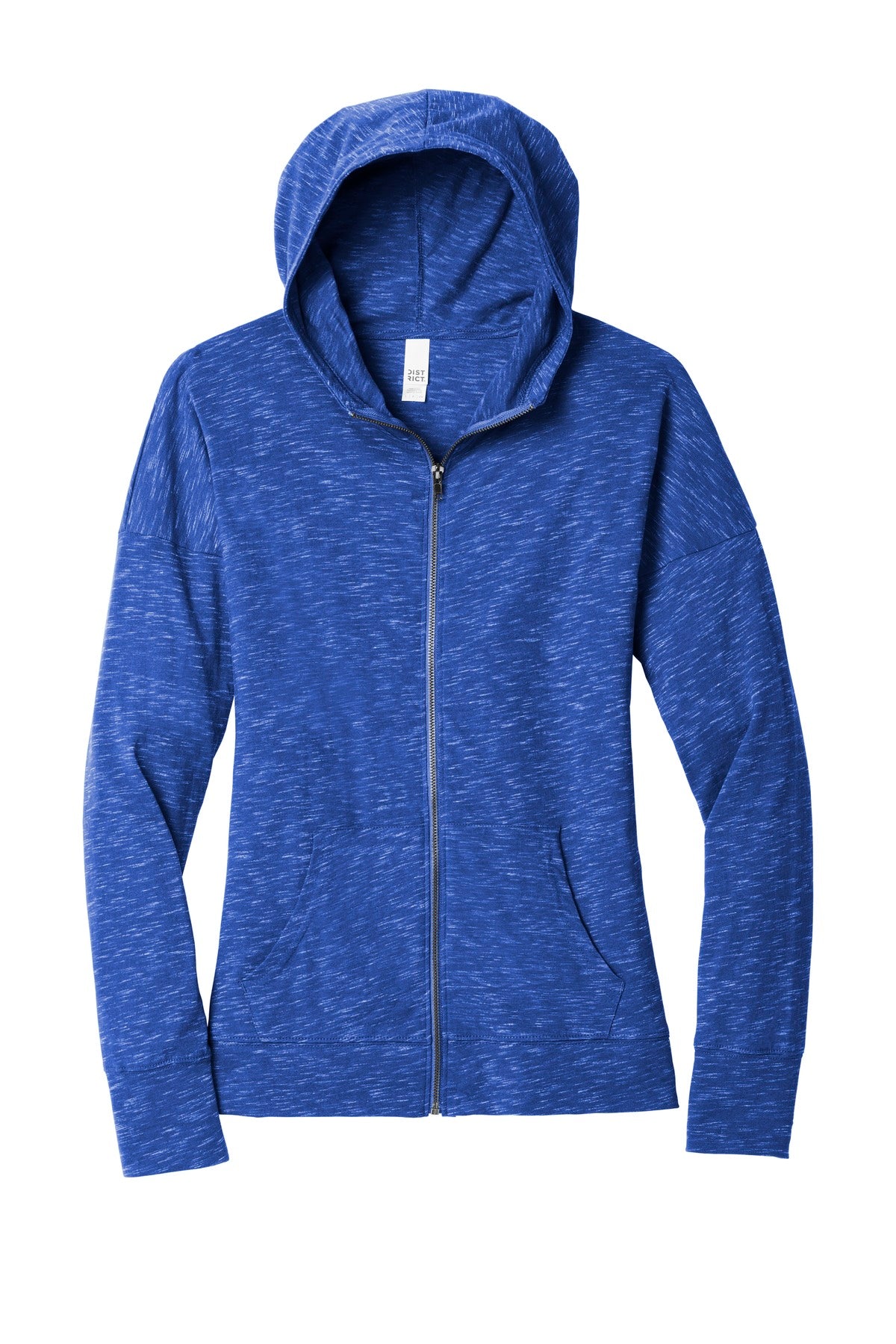 District  Women's Medal Full-Zip Hoodie - Deep Royal