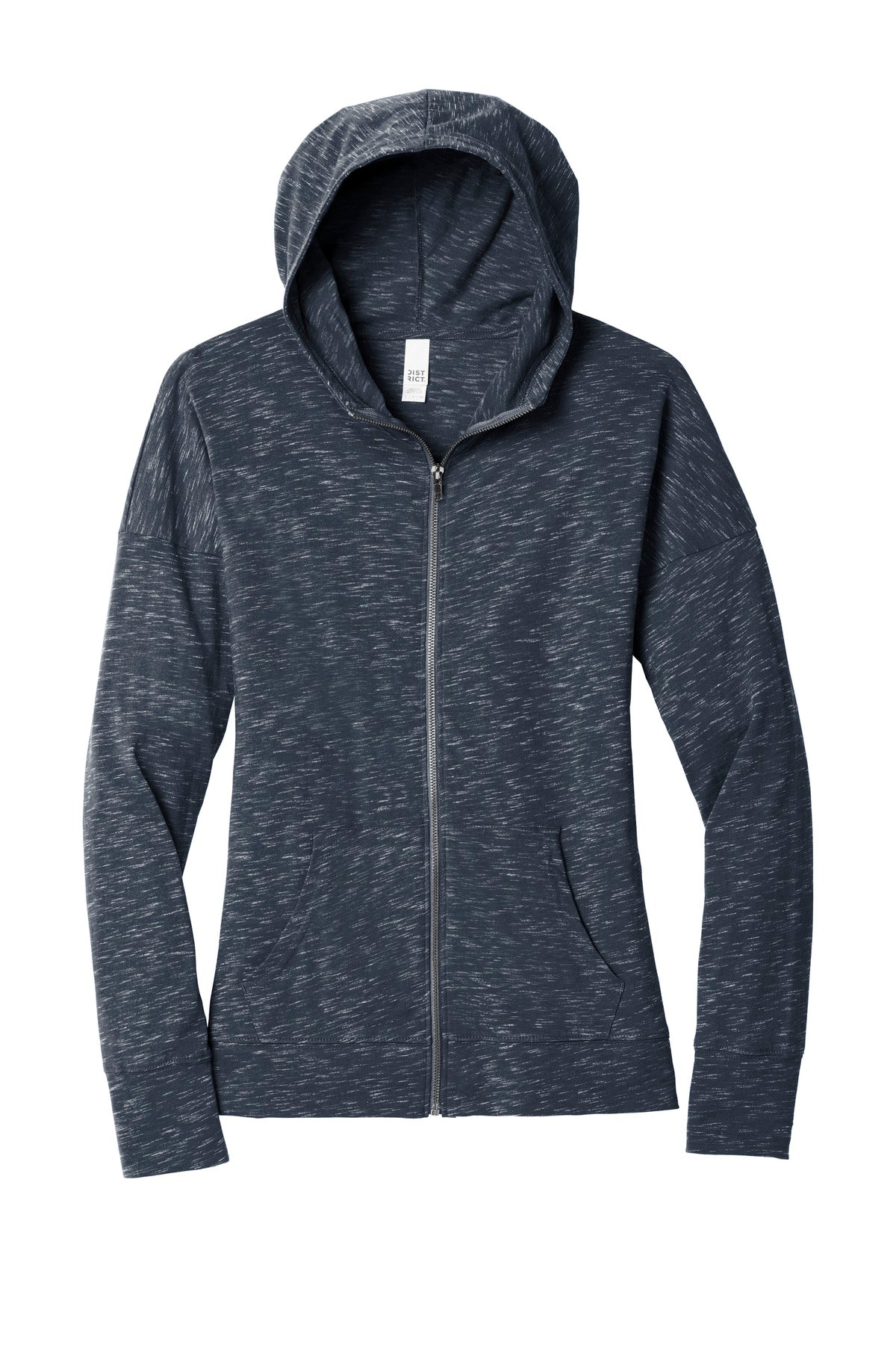 District  Women's Medal Full-Zip Hoodie - New Navy