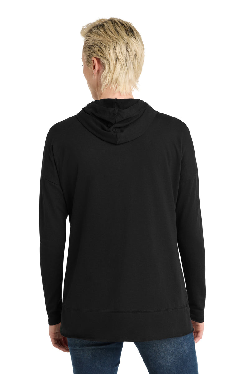 District  Women's Featherweight French Terry  Hoodie - Black