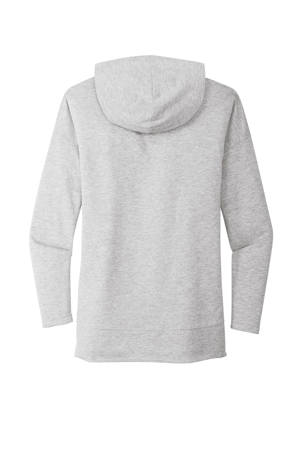 District  Women's Featherweight French Terry  Hoodie - Light Heather Grey