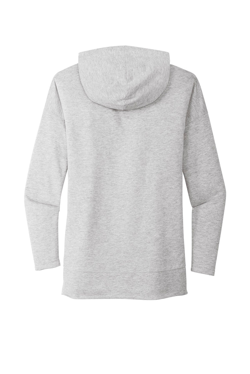 District  Women's Featherweight French Terry  Hoodie - Light Heather Grey