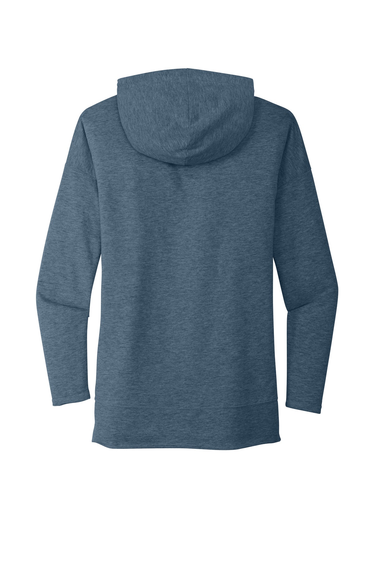 District  Women's Featherweight French Terry  Hoodie - Washed Indigo