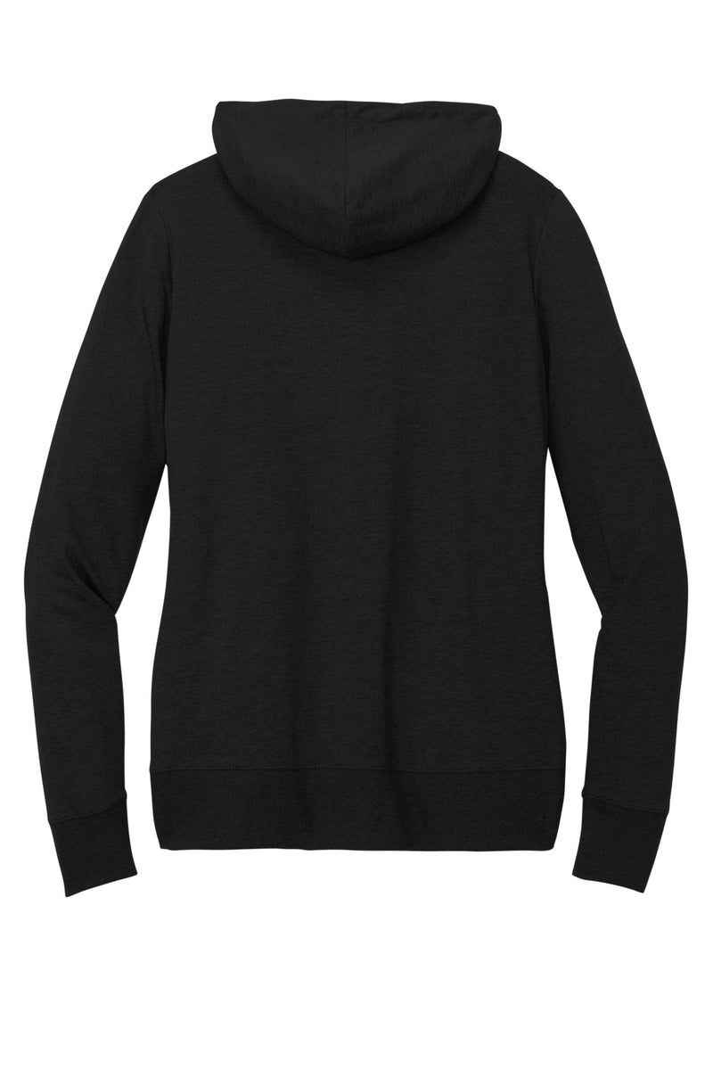 District Women's Featherweight French Terry Full-Zip Hoodie - Black