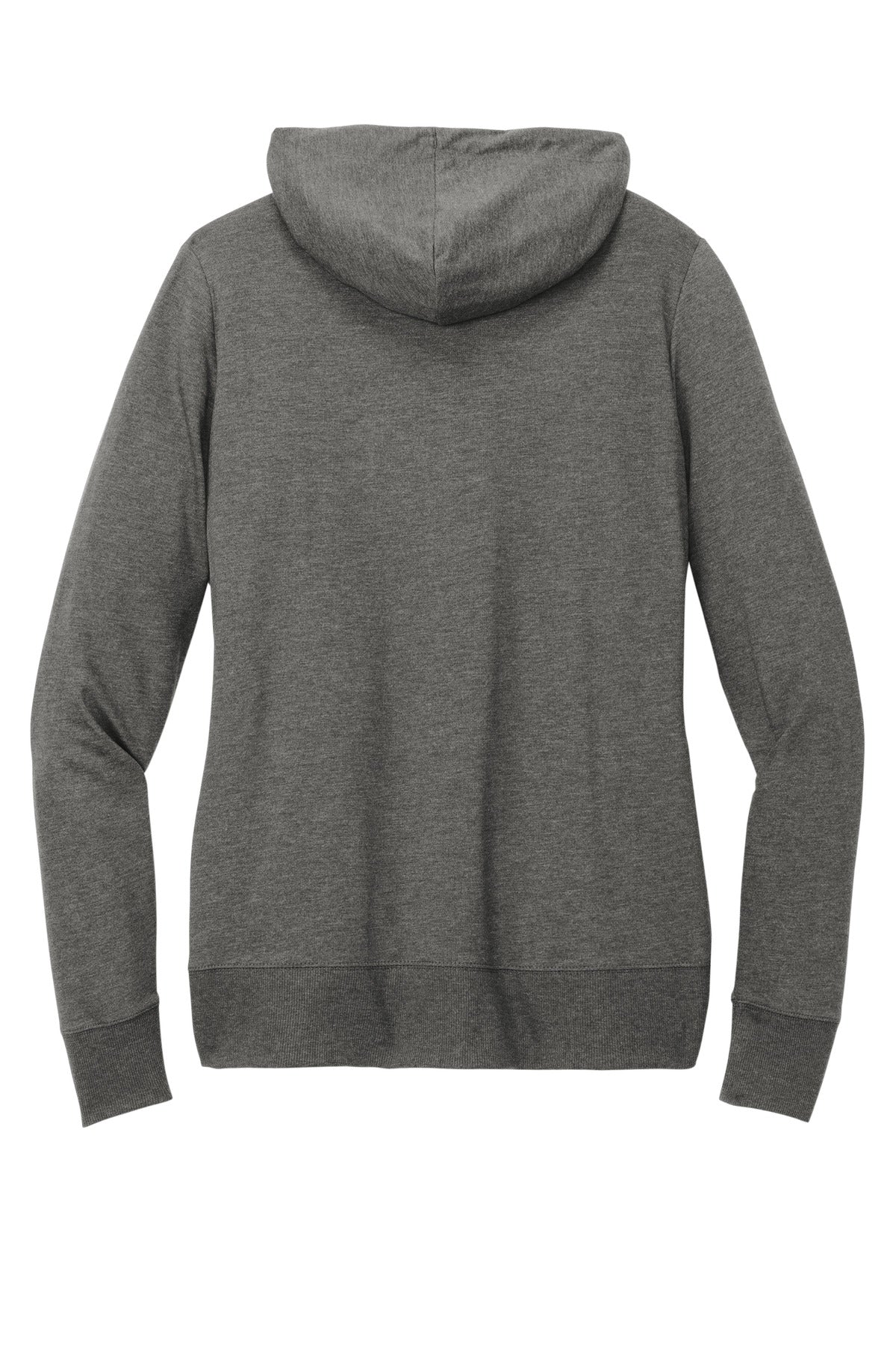 District Women's Featherweight French Terry Full-Zip Hoodie - Washed Coal