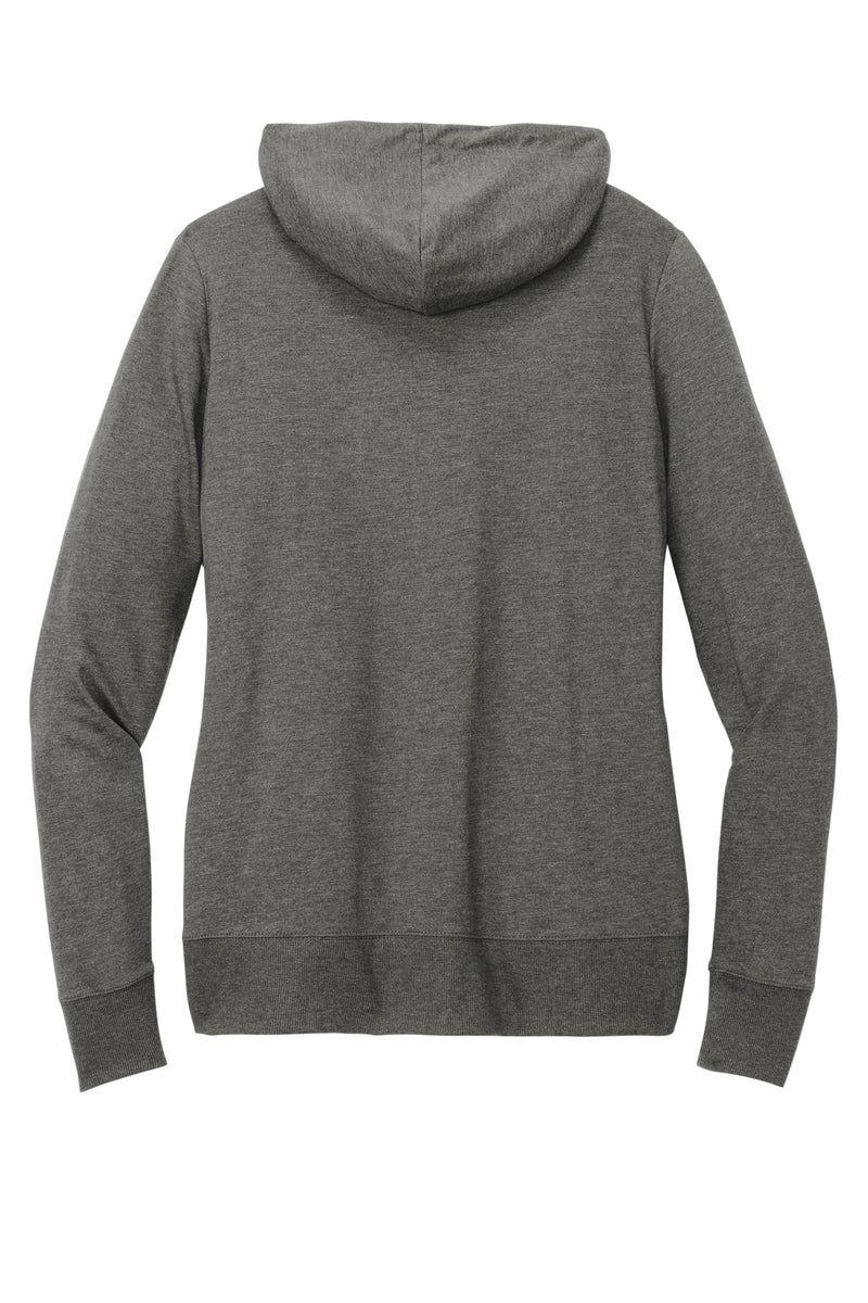 District Women's Featherweight French Terry Full-Zip Hoodie - Washed Coal