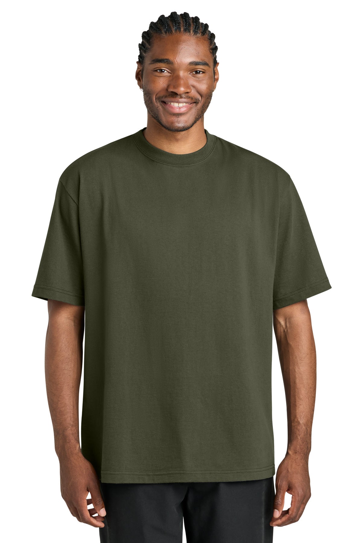 District 7-Oz. Gritty Tee - Dark Olive
