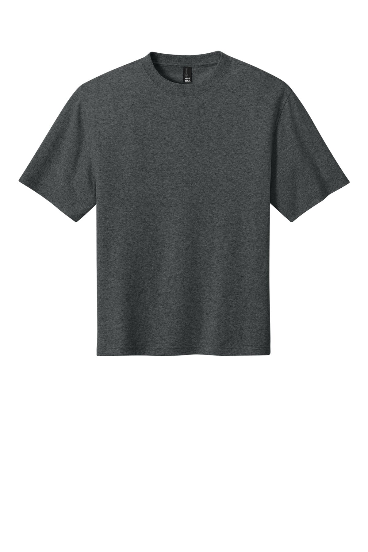 District 7-Oz. Gritty Tee - Heathered Charcoal