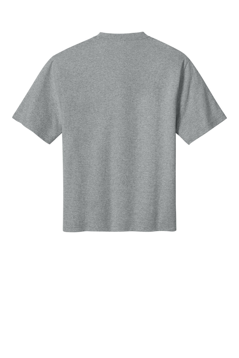 District 7-Oz. Gritty Tee - Light Heather Grey