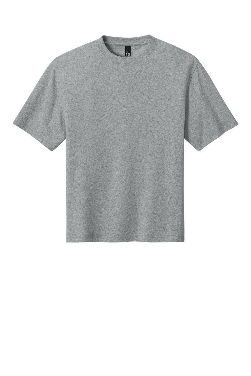 District 7-Oz. Gritty Tee - Light Heather Grey