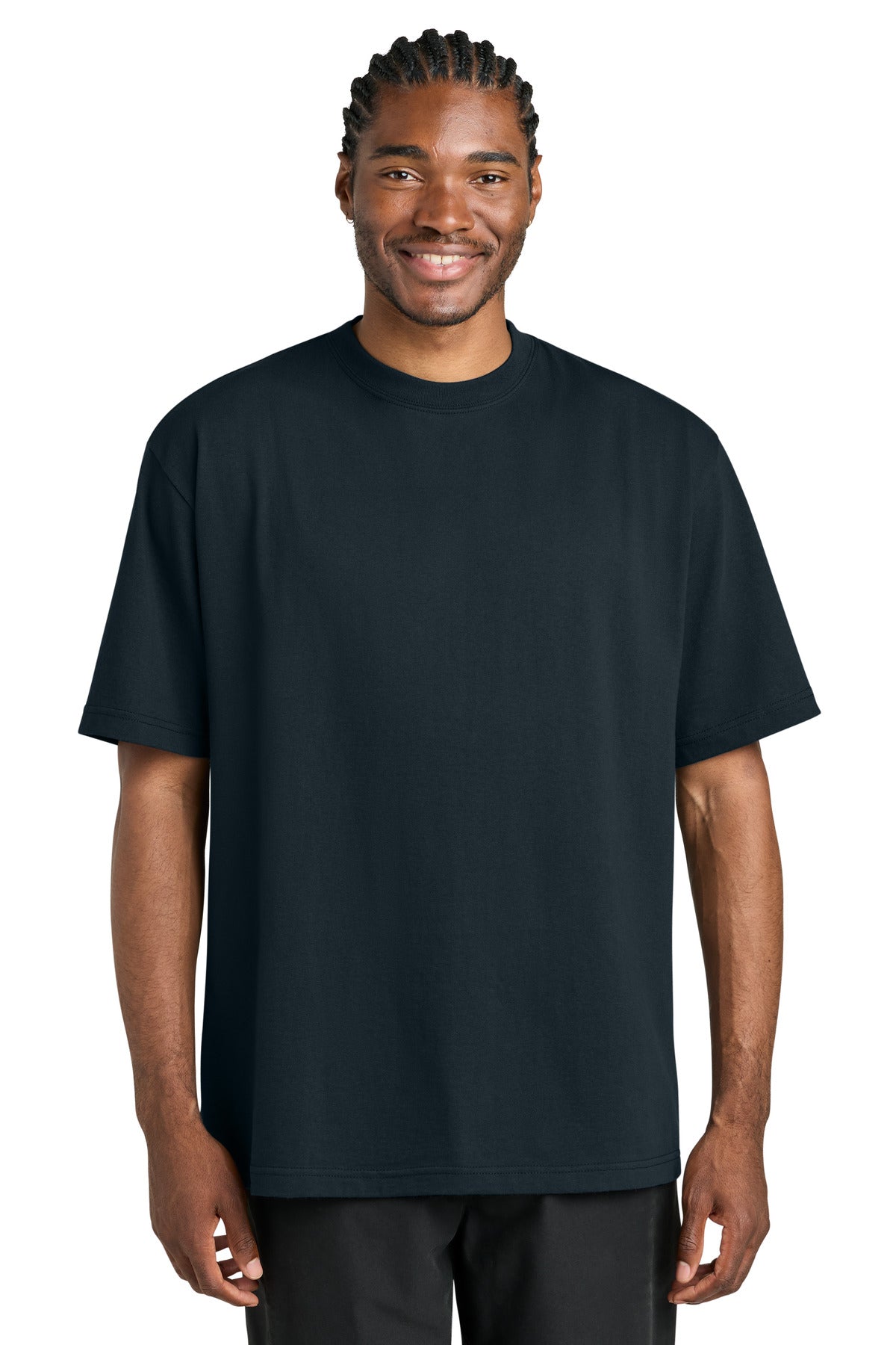 District 7-Oz. Gritty Tee - Navy Blue