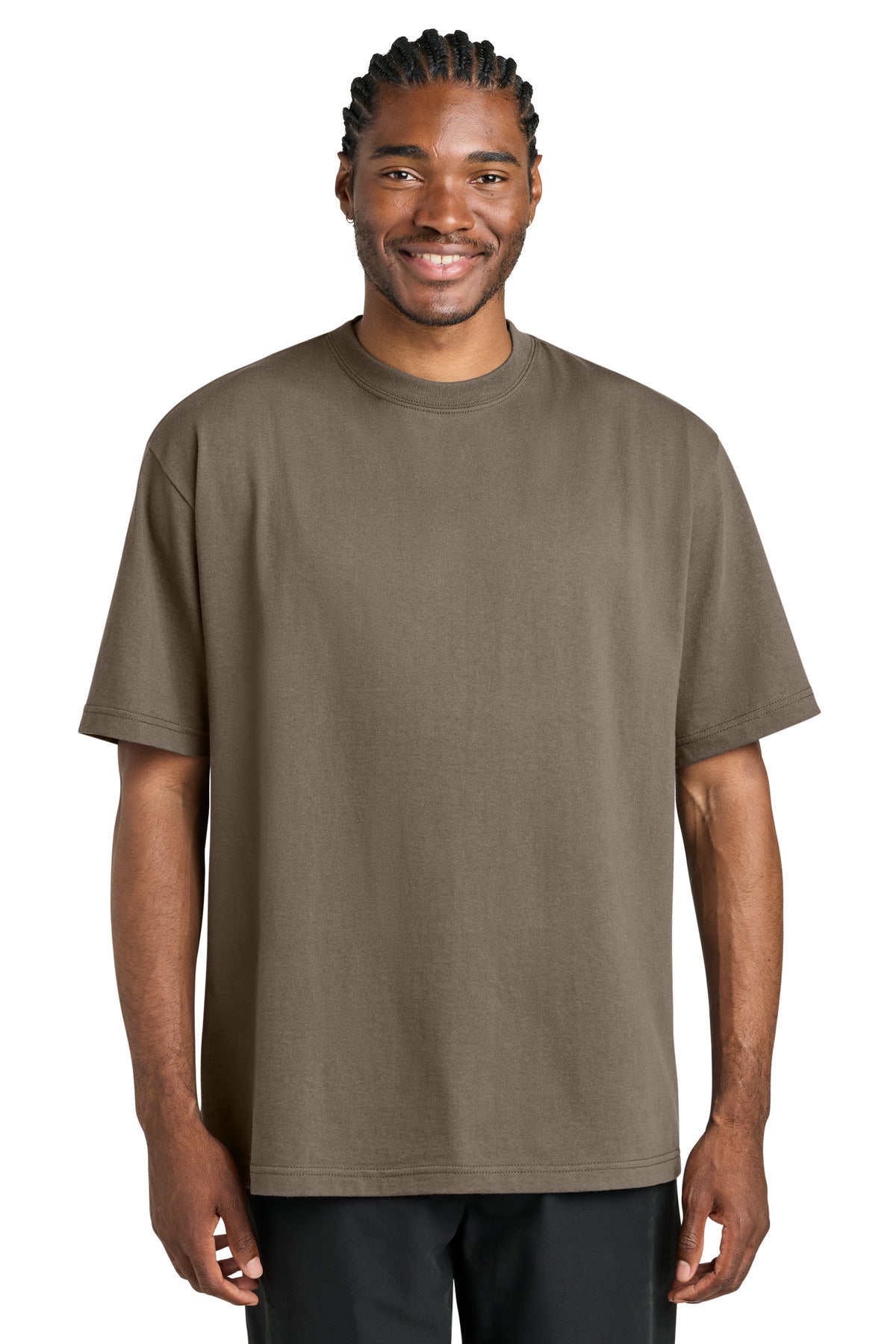 District 7-Oz. Gritty Tee - Warm Taupe