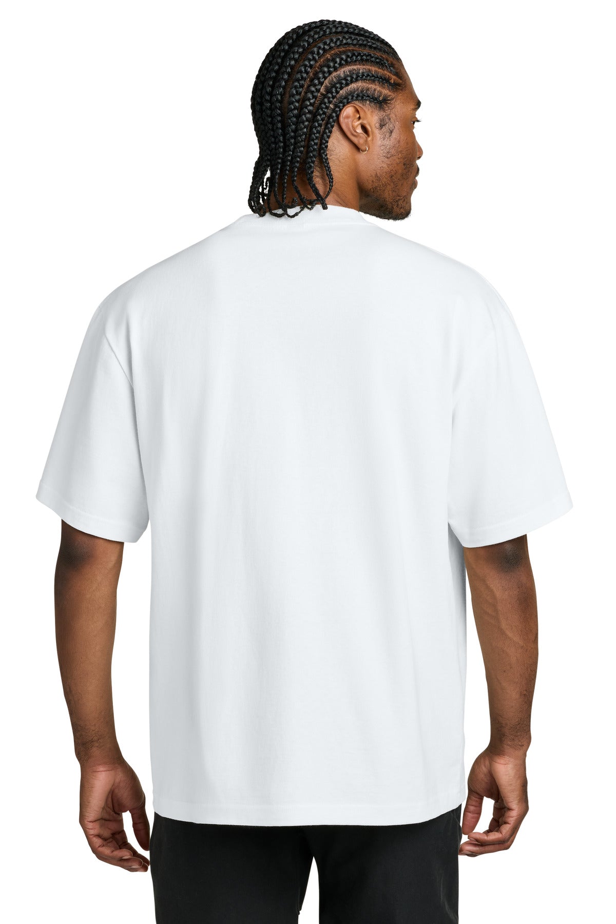 District 7-Oz. Gritty Tee - White
