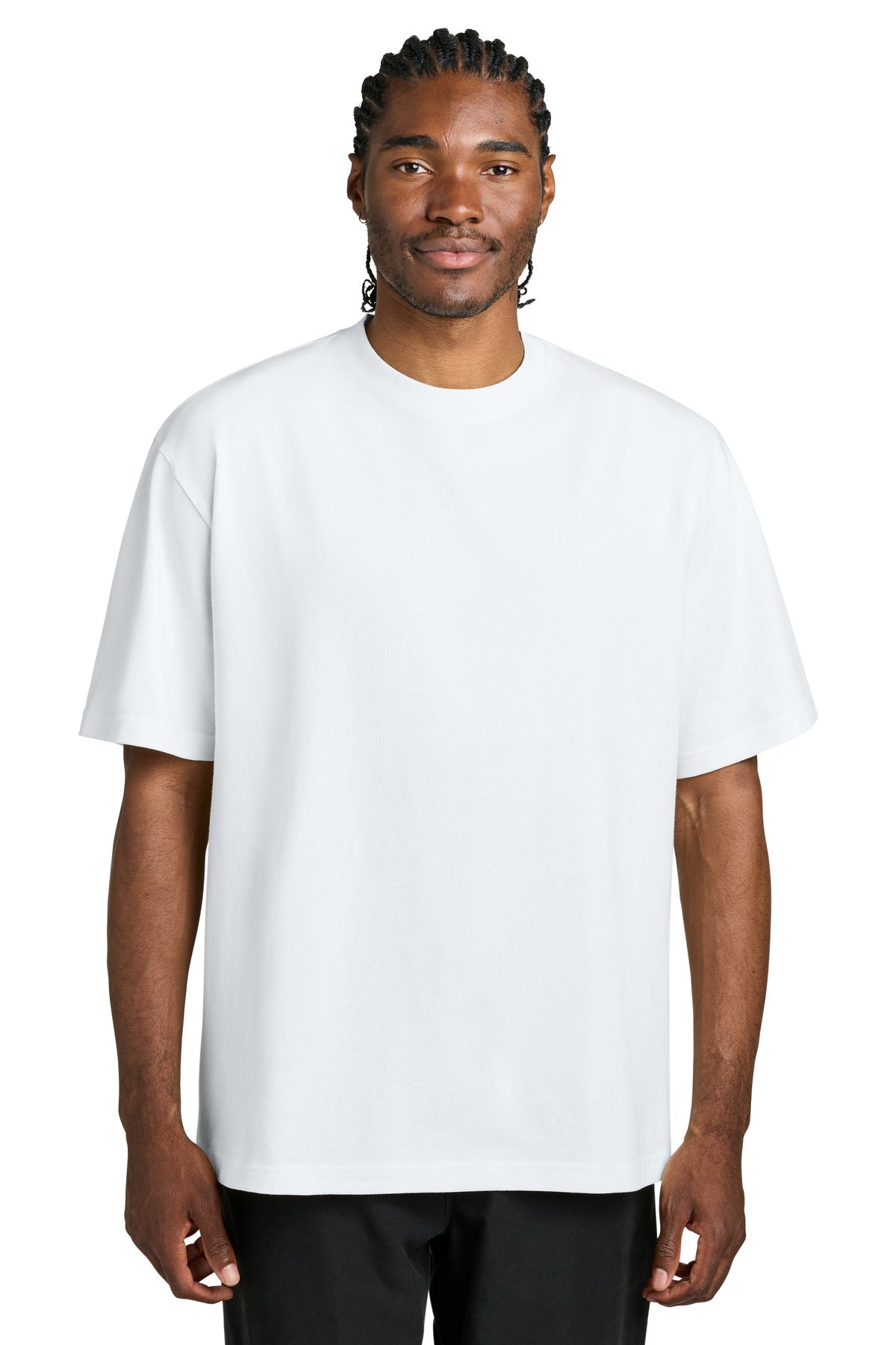 District 7-Oz. Gritty Tee - White