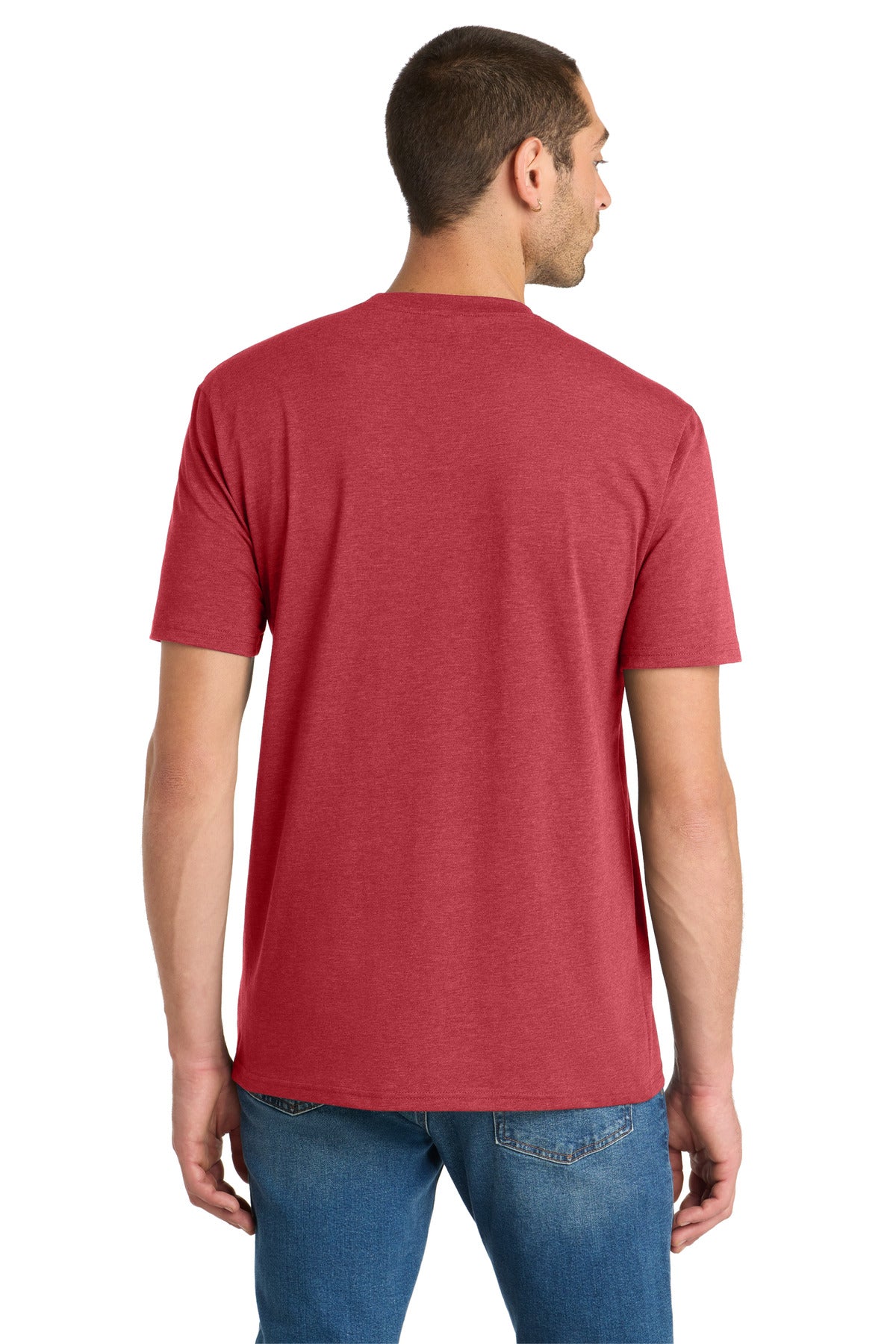 District  Flex Tee - Heathered Red