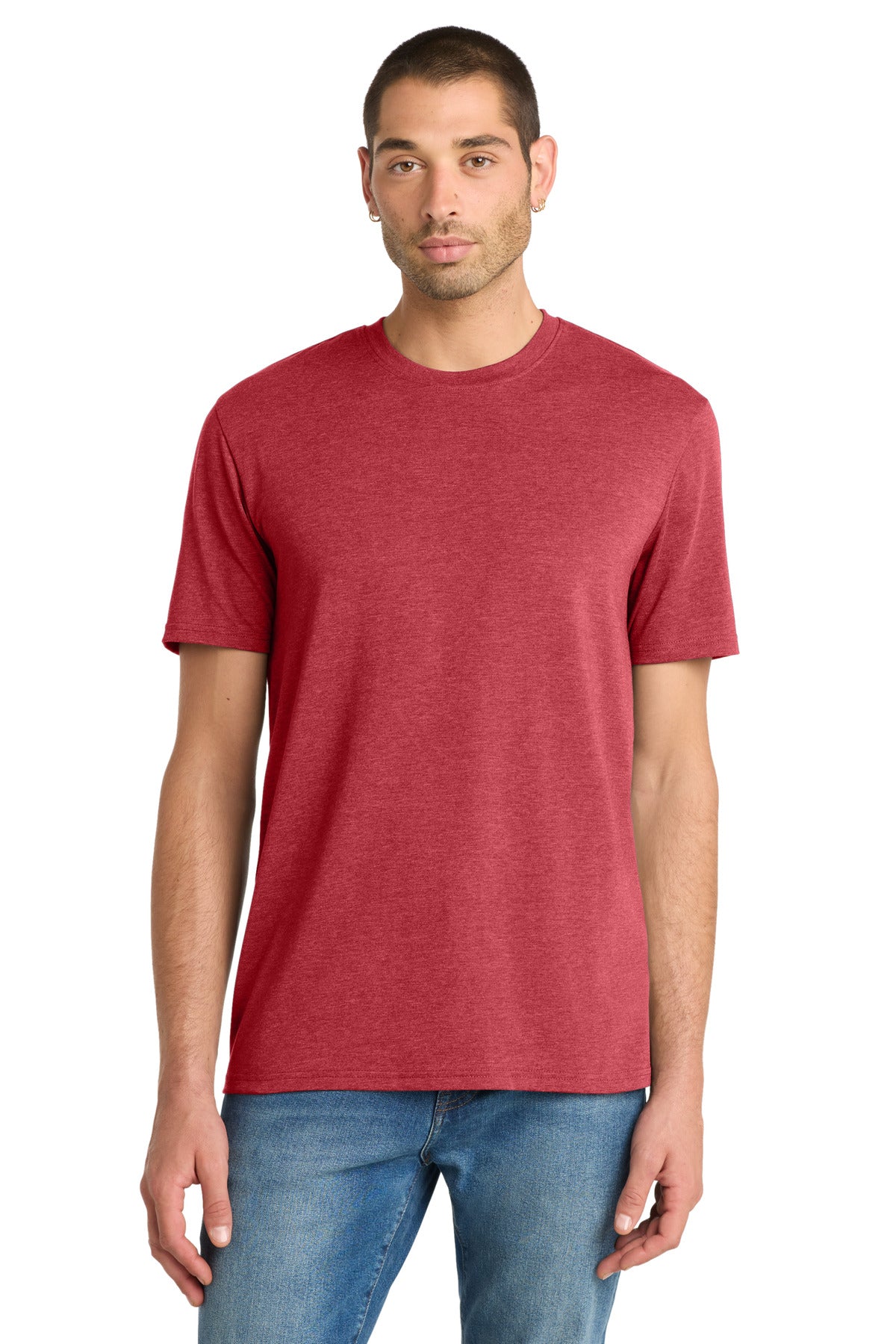 District  Flex Tee - Heathered Red