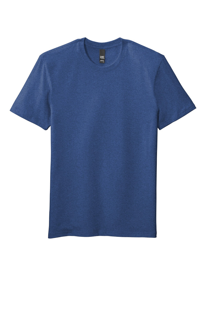 District  Flex Tee - Heathered Deep Royal