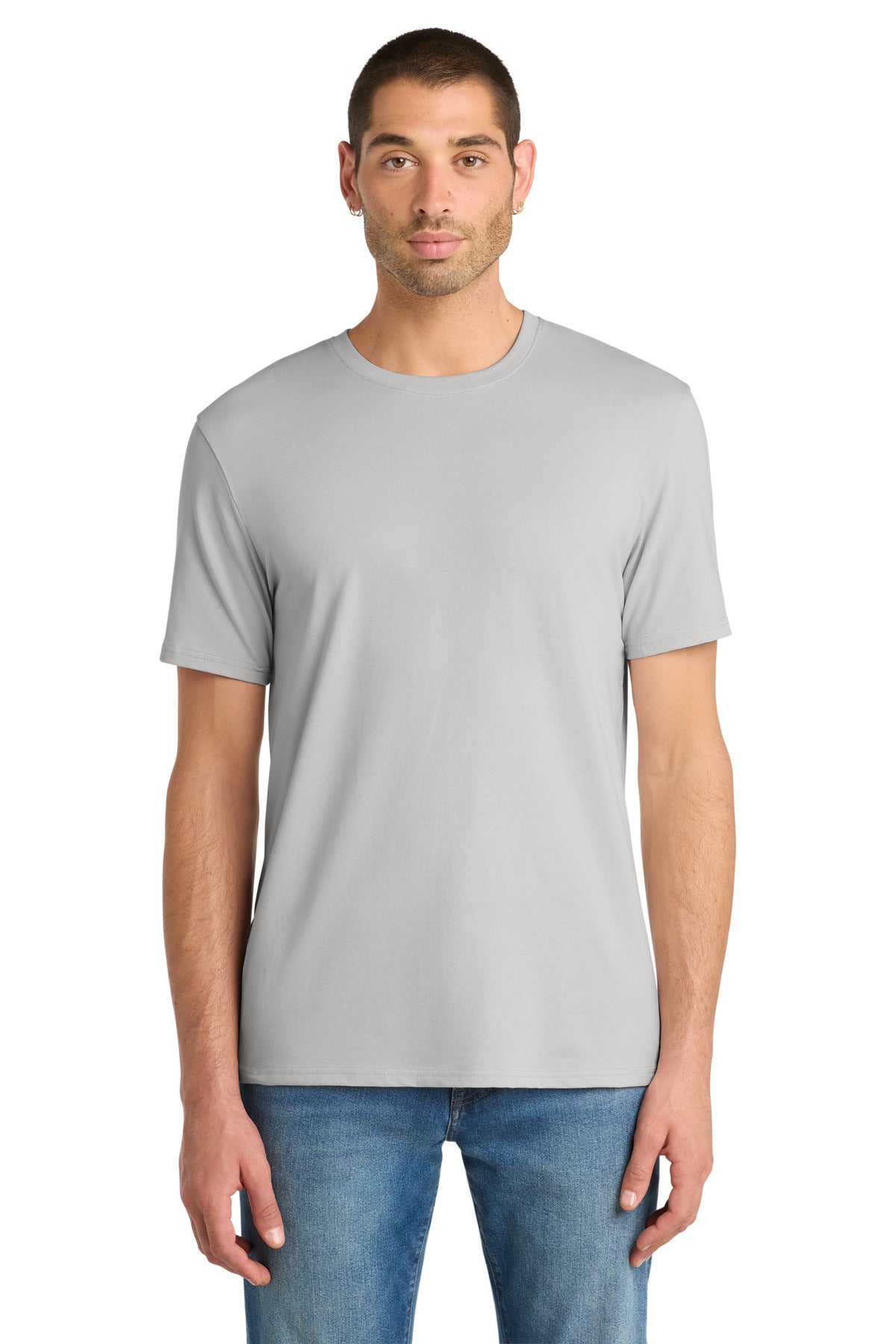 District  Flex Tee - Silver Mist