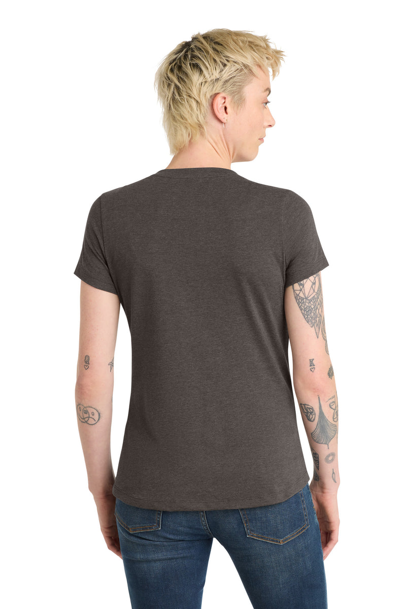 District  Women's Flex Scoop Neck Tee - Heathered Charcoal