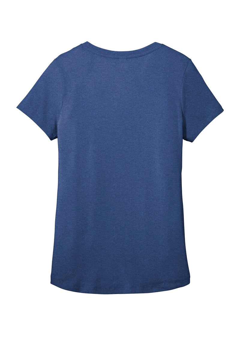District  Women's Flex Scoop Neck Tee - Heathered Deep Royal