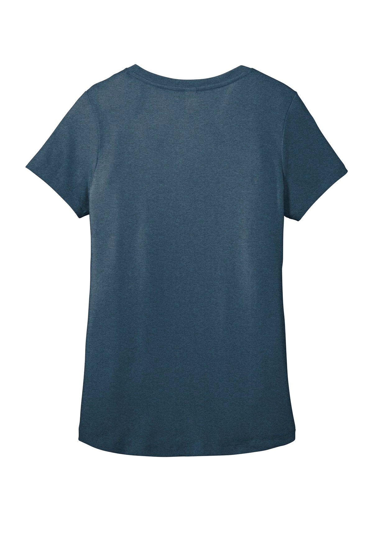 District  Women's Flex Scoop Neck Tee - Heathered Neptune Blue