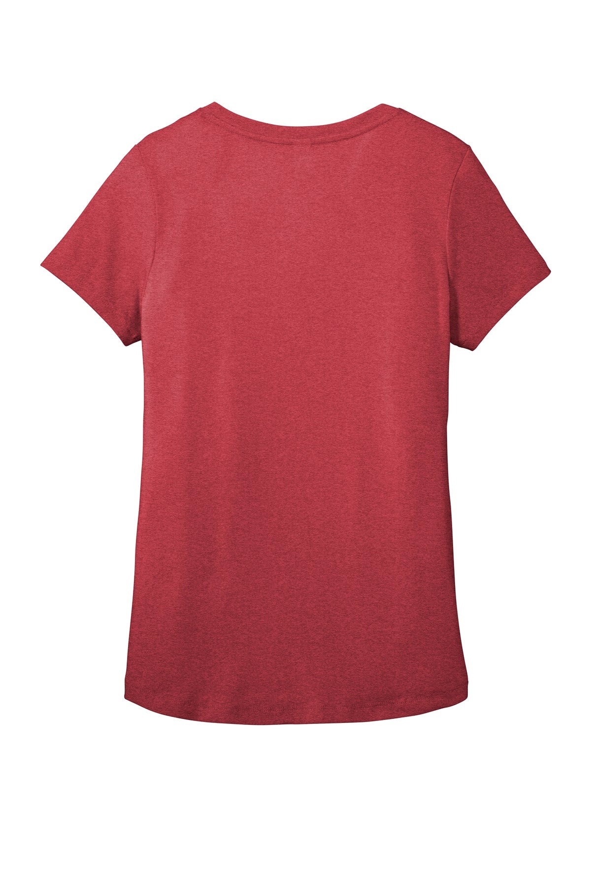 District  Women's Flex Scoop Neck Tee - Heathered Red