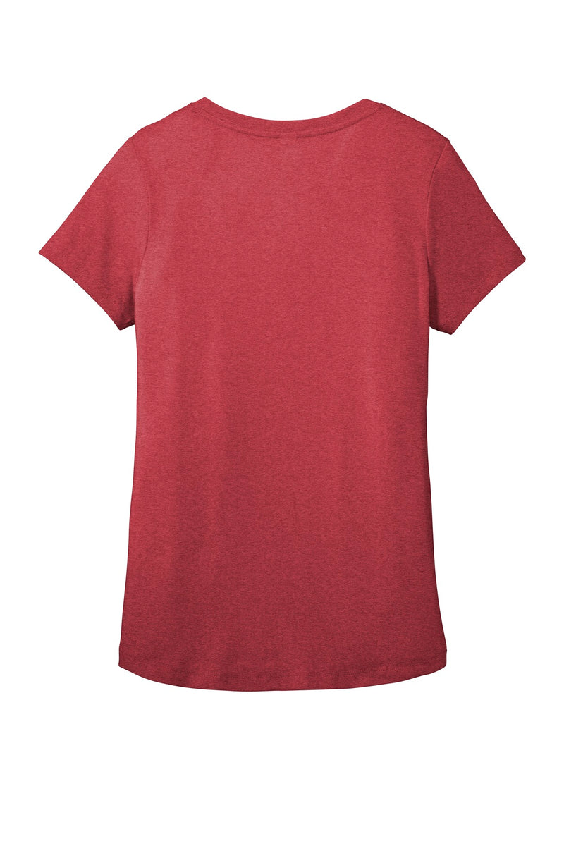 District  Women's Flex Scoop Neck Tee - Heathered Red