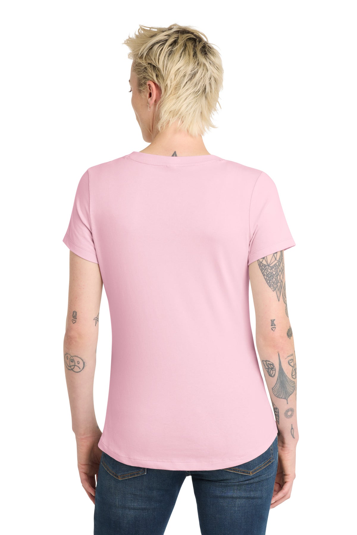 District  Women's Flex Scoop Neck Tee - Lilac