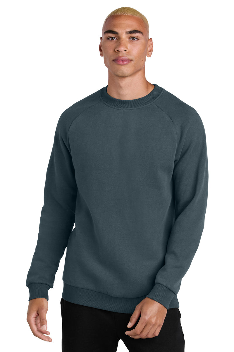 District Cloud Fleece Crew - Deep Steel Blue