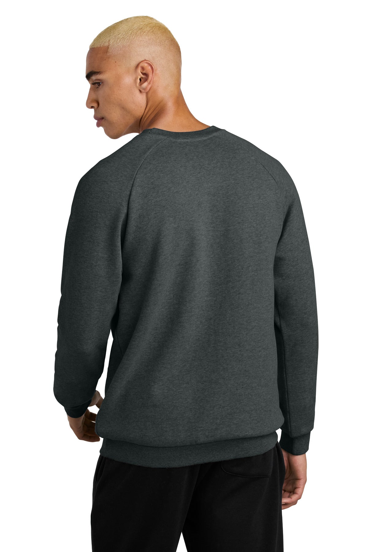 District Cloud Fleece Crew - Heathered Charcoal