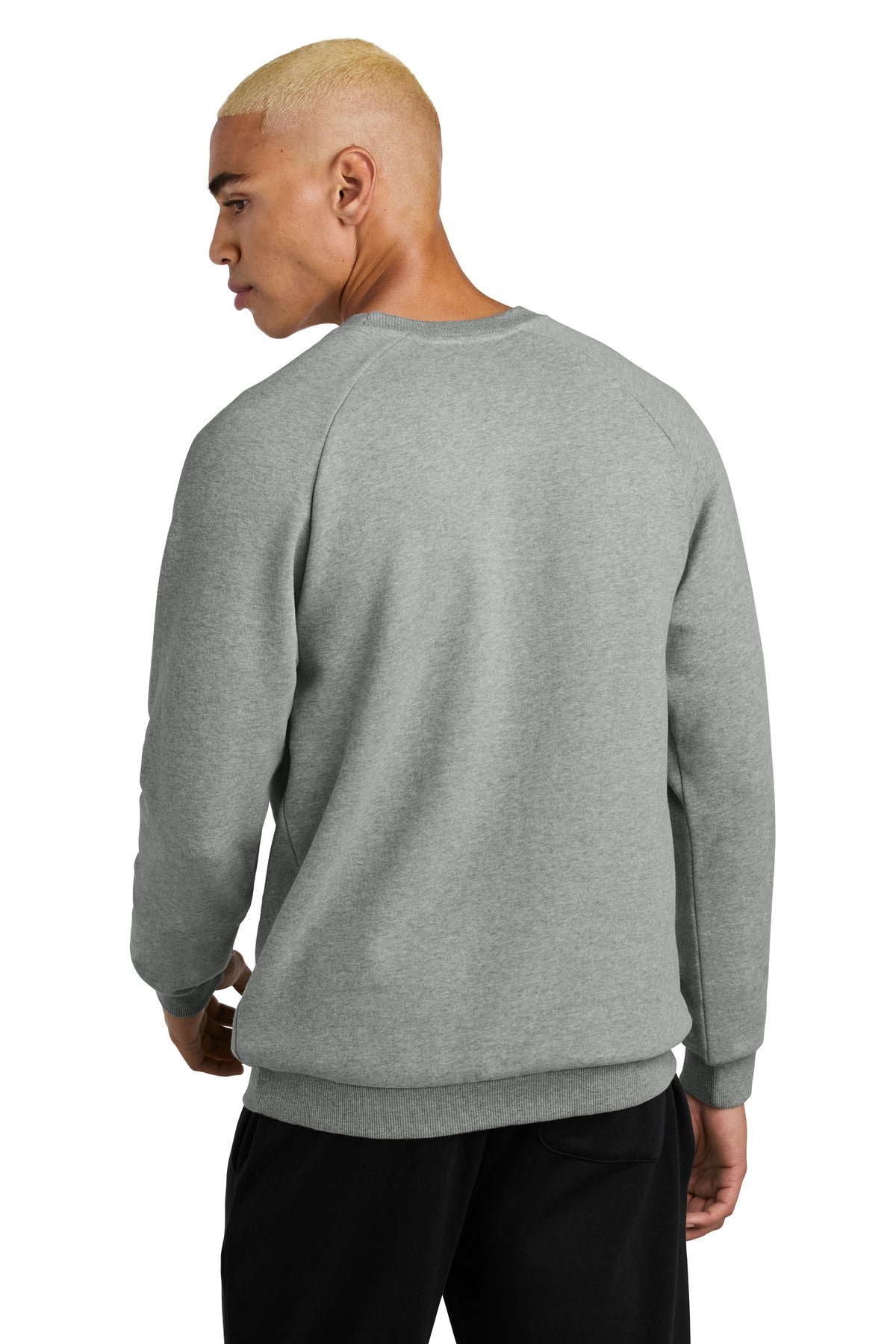 District Cloud Fleece Crew - Heathered Steel