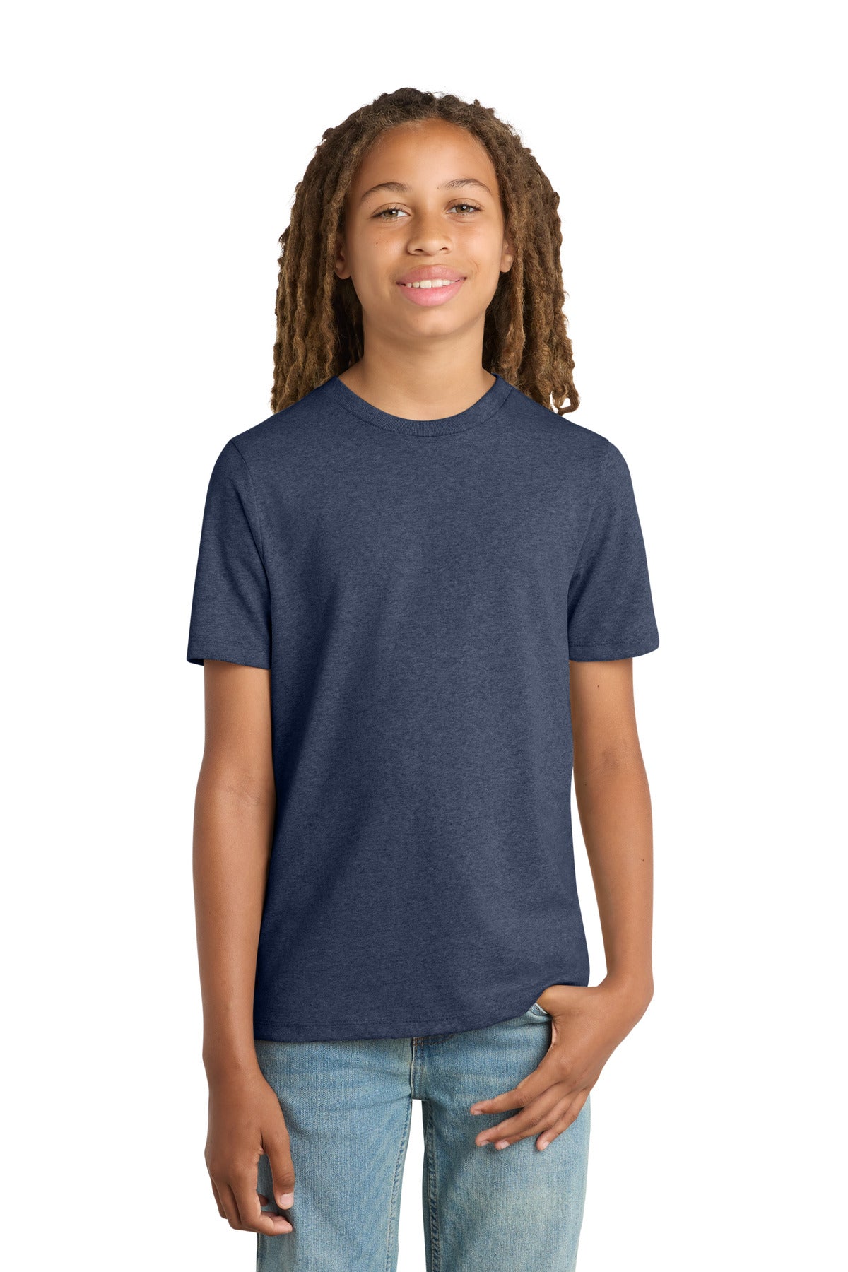 District  Youth Re-Tee - Heathered Navy