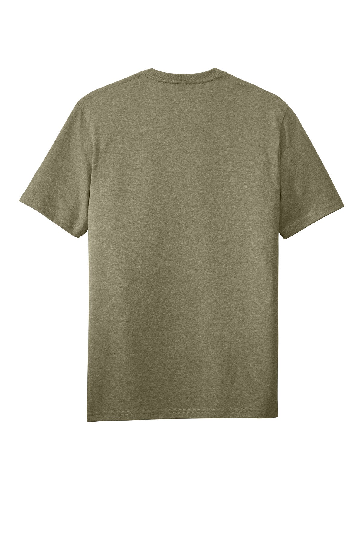District  Re-Tee - Light Olive Heather