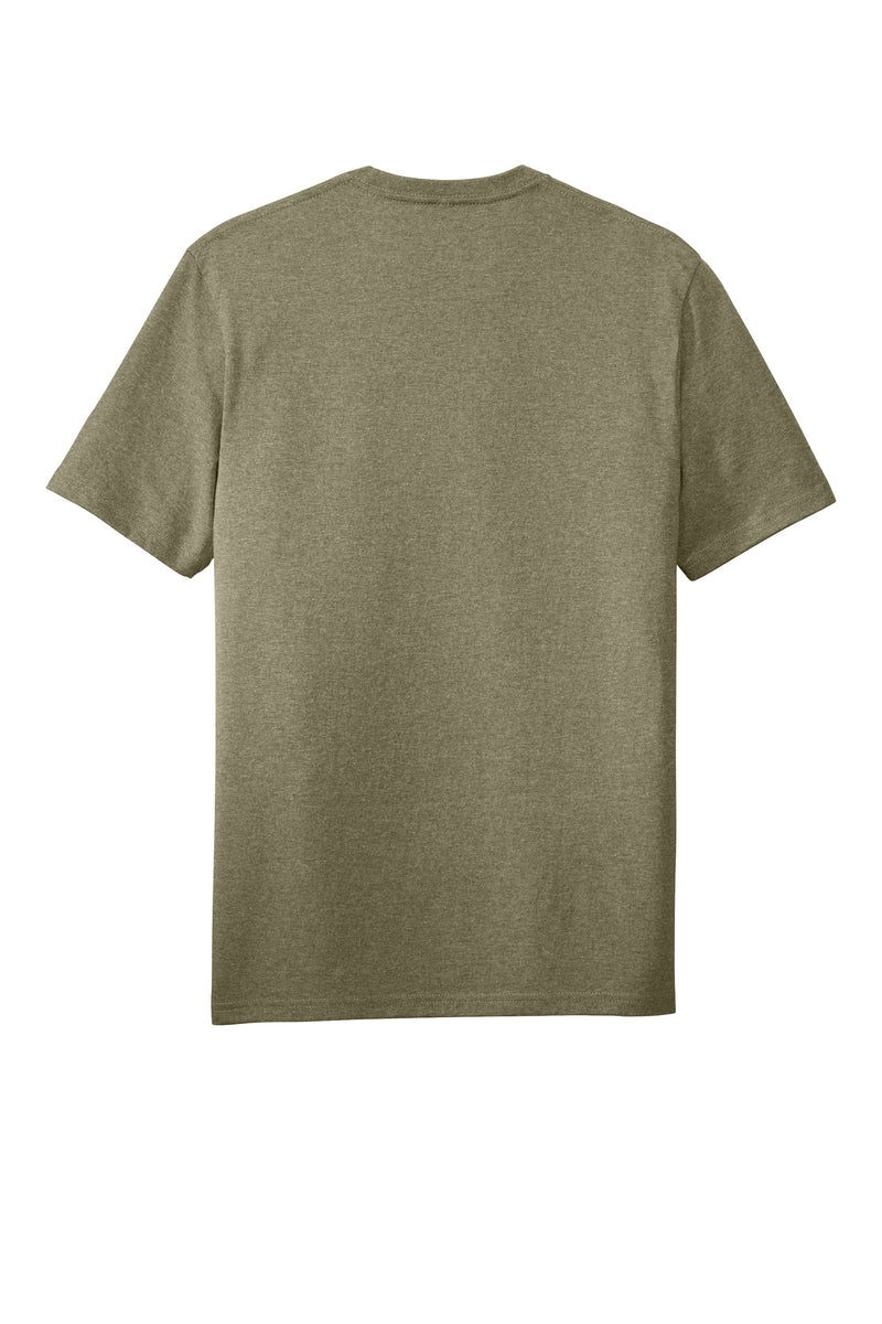 District  Re-Tee - Light Olive Heather