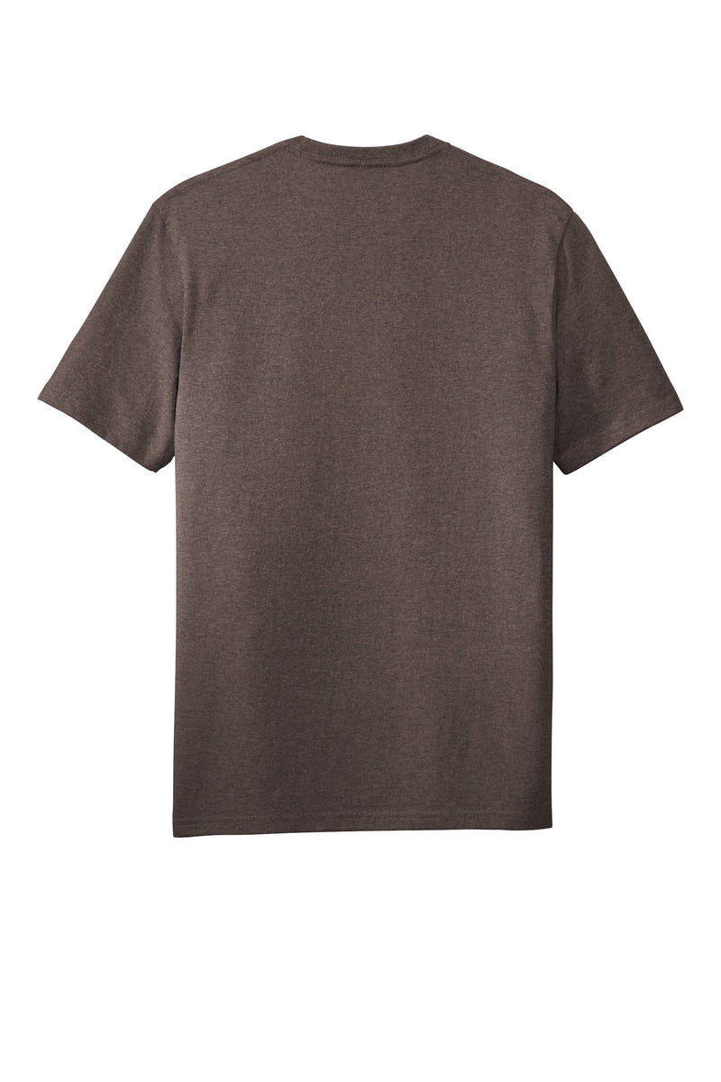 District  Re-Tee - Deep Brown Heather