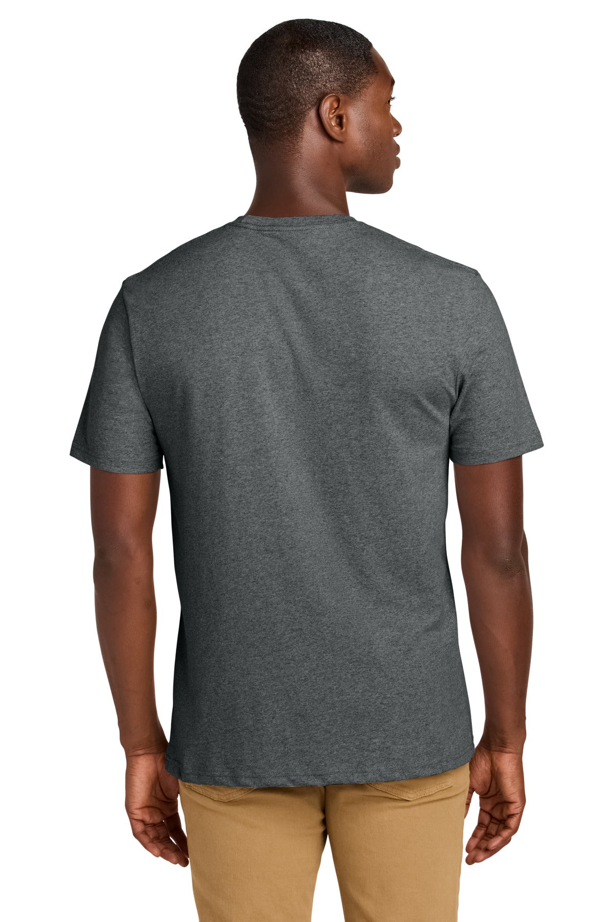 District  Re-Tee - Deep Grey Heather